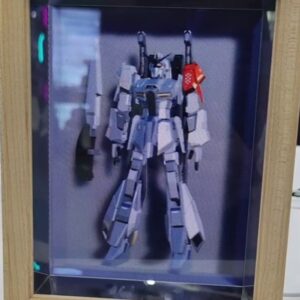 A 3D robot model in the holo frame